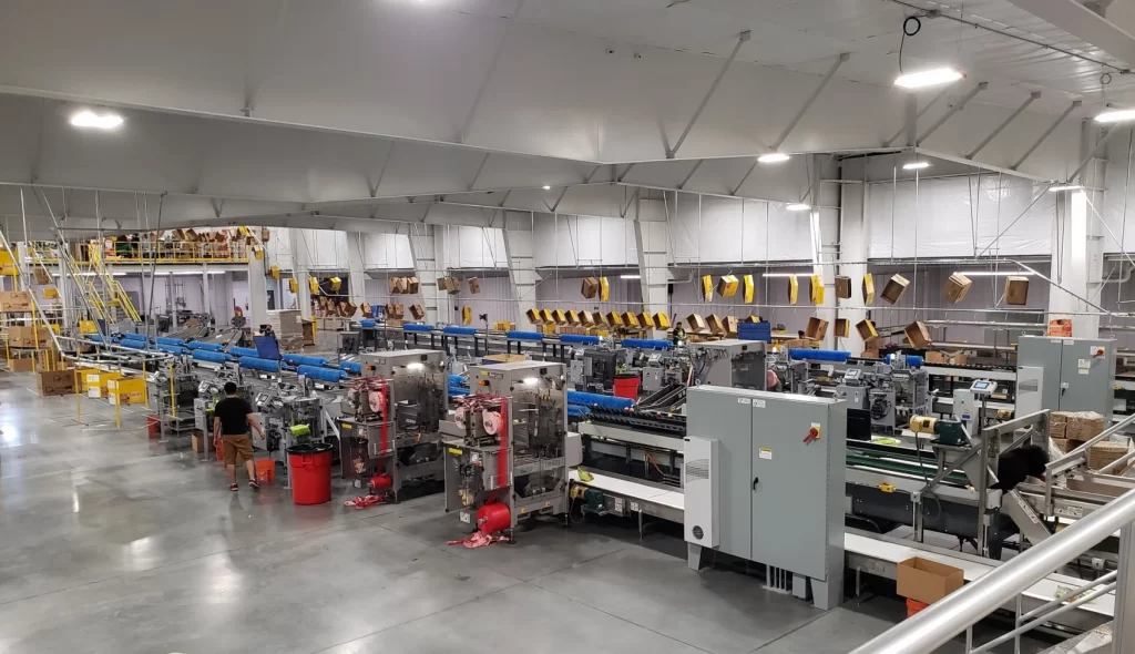 Apple packhouse